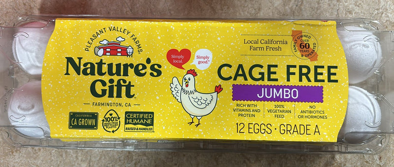 Nature's Gift Jumbo Eggs 1 Dozen