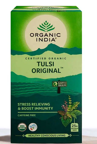 Organic India Tulsi Original 25 Tea Bags